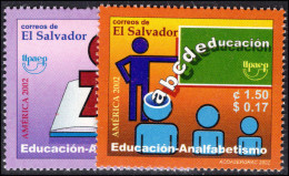 El Salvador 2002 Literacy Unmounted Mint. - El Salvador