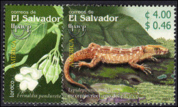 El Salvador 2003 Flora And Fauna (2nd Issue) Unmounted Mint. - El Salvador