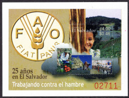 El Salvador 2003 Food And Agriculture Souvenir Sheet Unmounted Mint. - El Salvador