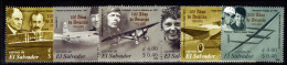 El Salvador 2004 Centenary Of Powered Flight (not In Correct Strips) Unmounted Mint. - El Salvador