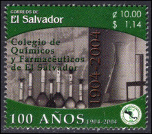 El Salvador 2004 Pharmaceutical College Unmounted Mint. - El Salvador