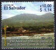 El Salvador 2005 Puerto De San Carlos De La Union Unmounted Mint. - El Salvador