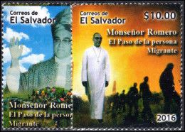 El Salvador 2016 Archbishop Oscar Romero Unmounted Mint. - El Salvador