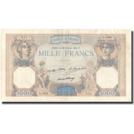 France, 1000 Francs, Cérès Et Mercure, 1931-02-26, TTB, Fayette:37.6, KM:79b - 1 000 F 1927-1940 ''Cérès Et Mercure''