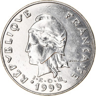 Monnaie, French Polynesia, 20 Francs, 1999, Paris, TTB, Nickel, KM:9 - Frans-Polynesië