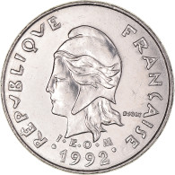 Monnaie, Polynésie Française, 10 Francs, 1992 - Polynésie Française