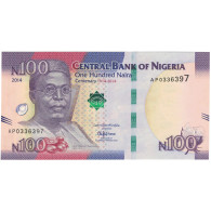 Billet, Nigéria, 100 Naira, 2014, NEUF - Nigeria