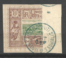 COTE DES SOMALIS N° 10c OBL  / Used - Oblitérés