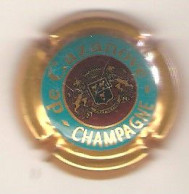 CAPSULE DE MUSELET CHAMPAGNE De CAZANOVE CENTRE ROUGE - De Cazanove