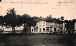 A.O.F. Guinée Française, Conakry: Direction Des Travaux Publics Et Services Des Mines - Collection Beynis - Carte N° 314 - Französisch-Guinea