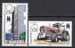 GERMANY DDR 2498-2499,unused - Usines & Industries