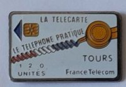 Pin' S  Ville, FRANCE  TELECOM  TOURS, LA  TELECARTE  ( 37 ) - France Telecom