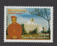2001 Nicaragua Cardinal Bravo  Church  Complete Set Of 1 MNH - Nicaragua