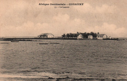 A.O.F. Guinée Française, Conakry: Le Lazaret, Lieu De Quarantaine - Carte N° 33 - Guinea Francesa