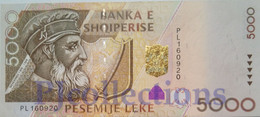 ALBANIA 5000 LEKE 2001 PICK 70 XF/AU - Albanien