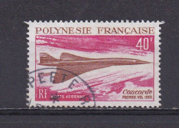 POLYNESIE FRANCAISE 1969 PA N°27 OBLITERE CONCORDE - Usati