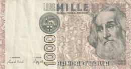 ITALIA REP. Banconota - 1000 LIRE "MARCO POLO" - 1000 Lire