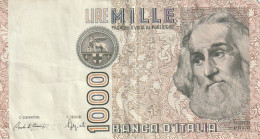 ITALIA REP. Banconota - 1000 LIRE "MARCO POLO" - 1.000 Lire