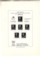 Norvège - Document émis Par La Poste Norvégienne ° - GF - Reprise Des Timbres De 1926 à 1934 - Tirage 10000 - Brieven En Documenten