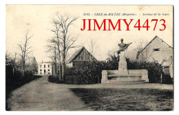 CPA - GREZ-en-BOUERE (Mayenne) - Avenue De La Gare ( Canton De Meslay Du Maine ) Cliché Dronard à Pouancé N° 3183 - Meslay Du Maine