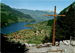 Kurort Lungern - Blick Vom Bergkreuz (348) * 24. 9. 1986 - Lungern