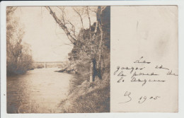 LE MUY - VAR - CARTE PHOTO - LES GORGES ET LE PONT DE L'ARGENS - Le Muy