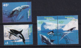 AAT (Australia): 1995   Whales And Dolphins     Used - Usados
