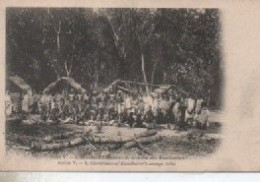 4 SAUVAGES CHRETIENS  DE LA TRIBU  ES KANIKARERS - Papouasie-Nouvelle-Guinée