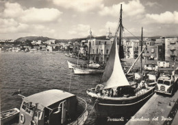 Cartolina  - Postcard /  Viaggiata - Sent  /  Pozzuoli - Banchina Del Porto. ( Gran Formato ) - Pozzuoli