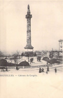 BELGIQUE - Bruxelles - Colonne Du Congrès - Carte Postale Ancienne - Monumenten, Gebouwen