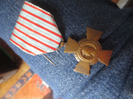 MEDAILLE CROIX DU COMBATTANT - Francia