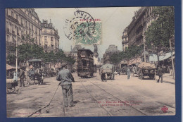 CPA Tout Paris N° 98 Circulé Tramway - Sets And Collections