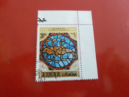 Ajman - N.D. Paris - Thirteenth Century - Scorpio - 30 Dirhams - Postage  - Polychrome - Oblitéré - Année 1971 - - Astrologie