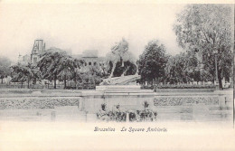 BELGIQUE - Bruxelles - Le Square Ambiorix - Carte Postale Ancienne - Piazze