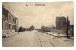 CPA P.K. HAELEN / HALEN : Chaussée De Hasselt ( ZELDZAAM ) Gelopen - Nels / J. Saels/Streel, Haelen - 2 Scans - Hasselt