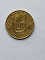 MADAGASCAR = PIECE DE  MONNAIE DE 20 FRANCS DE 1953 - Madagaskar