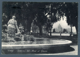 °°° Cartolina - Roma N. 98 Fontana Del Mosè Al Pincio Viaggiata °°° - Fontana Di Trevi