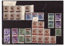 H28  /  OCCUPAZIONE JUGOSLAVIA DI TRIESTE / GRANDE LOTTO NUOVI**MNH - Joegoslavische Bez.: Trieste