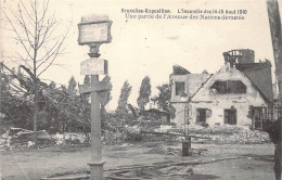 BELGIQUE - Bruxelles-Exposition - L'Incendie Des 14-15 Août 1910 - Une Partie De L'Avenue Des.. - Carte Postale Ancienne - Exposiciones Universales