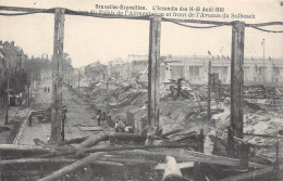 BELGIQUE - Bruxelles-Exposition - L'Incendie Des 14-15 Août 1910 - Les Ruines Du Palais De.. - Carte Postale Ancienne - Universal Exhibitions