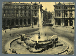 °°° Cartolina - Roma N. 102 Piazza Dell'esedra E Fontana Delle Najadi Viaggiata °°° - Fontana Di Trevi