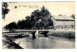 CPA P.K. LOMMEL : Barrier / Barrière De Brug / Le Pont Bob 449* - Gelopen - Drukk Van Leemput Lommel - 2 Scans - Lommel