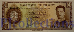 PARAGUAY 50 GUARANIES 1952 PICK 197b UNC - Paraguay