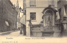 BELGIQUE - Bruxelles - Manneken-Pis Et La Rue De L'Etuve - Carte Postale Ancienne - Bauwerke, Gebäude