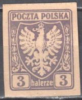 Poland 1919 - Polish Eagle - Mi.55 - Unused - Ungebraucht
