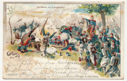 CPA - ELSASSHAUSEN (Bas-Rhin) - Mac Mahon Bei Elsasshausen - Gruss Aus ... (Bataille Guerre 1870) - Sonstige & Ohne Zuordnung