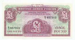 GREAT BRITAIN - 1 Pound (ND) British Armed Forces. PM36, UNC (GB015) - British Armed Forces & Special Vouchers