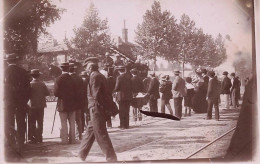 Neuilly * 1899 * Le Feu Au ... * Sapeurs Pompiers Fireman Pompier * Photo Ancienne 9x6cm - Neuilly Sur Seine