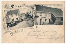 CPA - ESCHBOURG (Bas-Rhin) - Gruss Aux Eschburg - Sonstige & Ohne Zuordnung