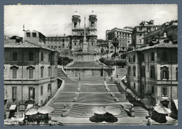 °°° Cartolina - Roma N. 109 Trinità Dei Monti Viaggiata °°° - Fontana Di Trevi